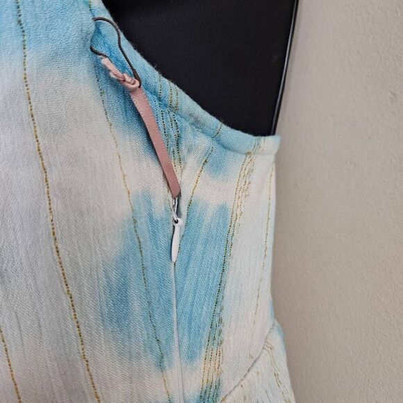 NWT Folkie Maxi Grecian Goddess Dress - Picture 3 of 8